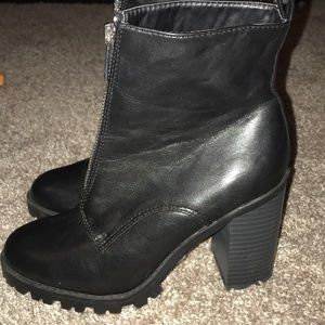 Black booties